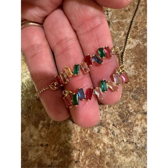 Plunder design necklace with matching bracelet - Picture 3 of 6